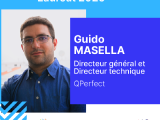 Choiseul Alsace 2026 laureate card for Guido Masella, Managing Director and CTO of QPerfect.